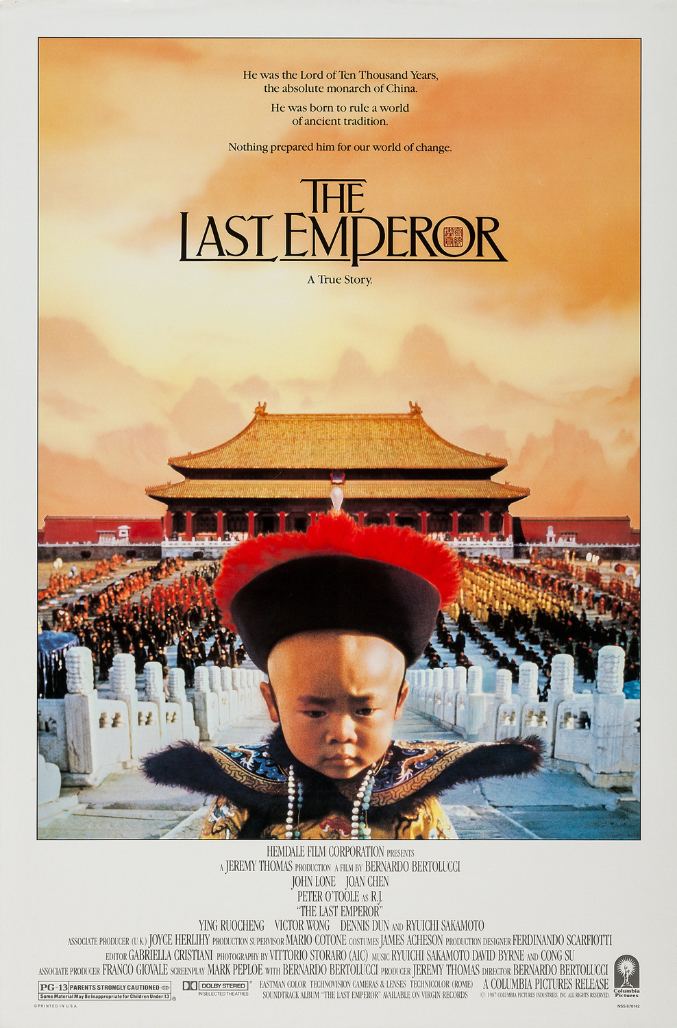 Film poster for The Last Emperor