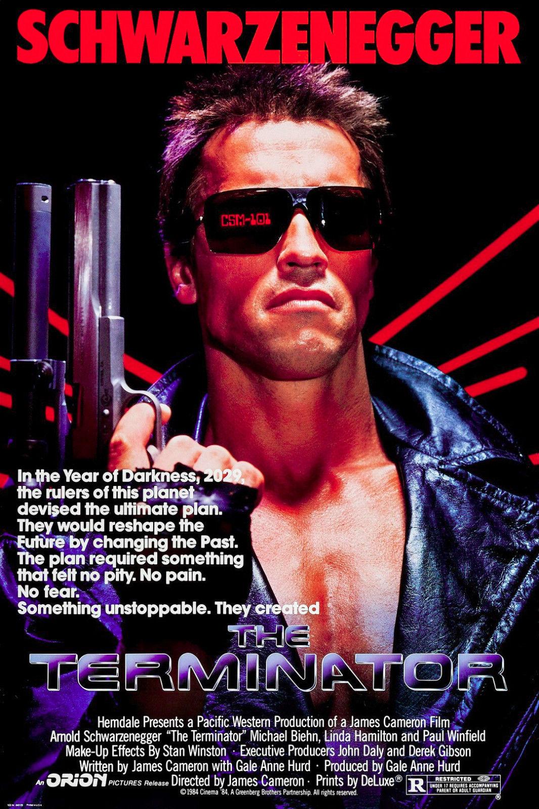 Film poster for The Terminator